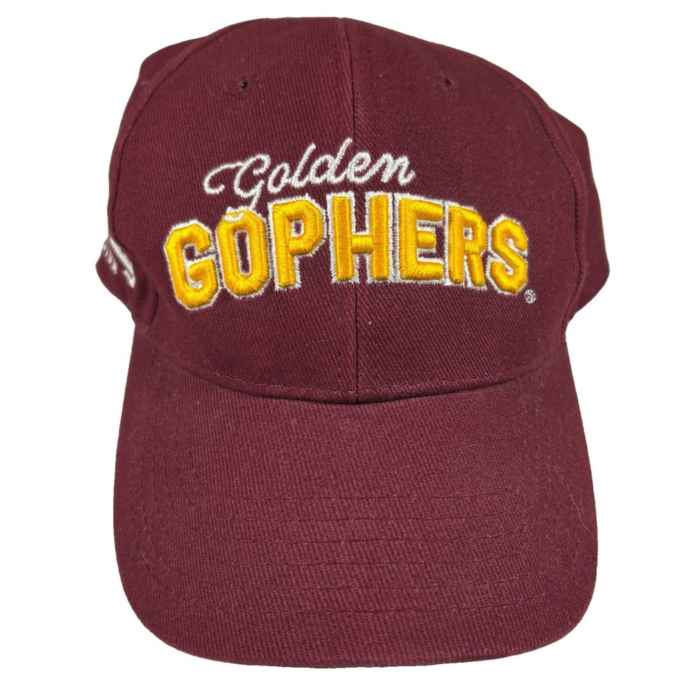 Minnesota Golden Gophers Hat Cap Snap Back Mens One Size Maroon NCAA Football
